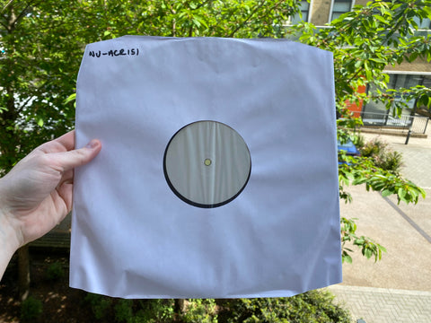 Macroblank - 送信者に戻る lp - Test Pressing